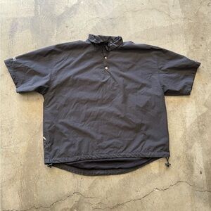 Men's Ping Golf Black Short Sleeve Button Up Shirt